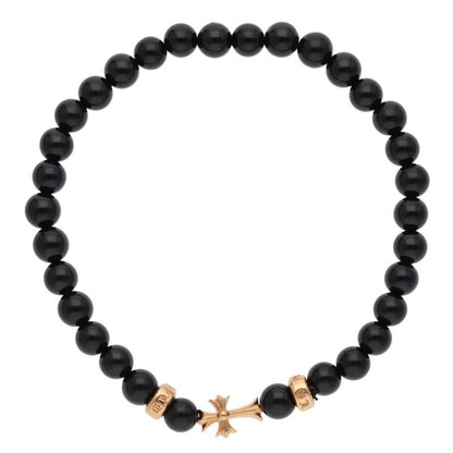 Chrome Hearts 22K 6mm Bead Bracelet