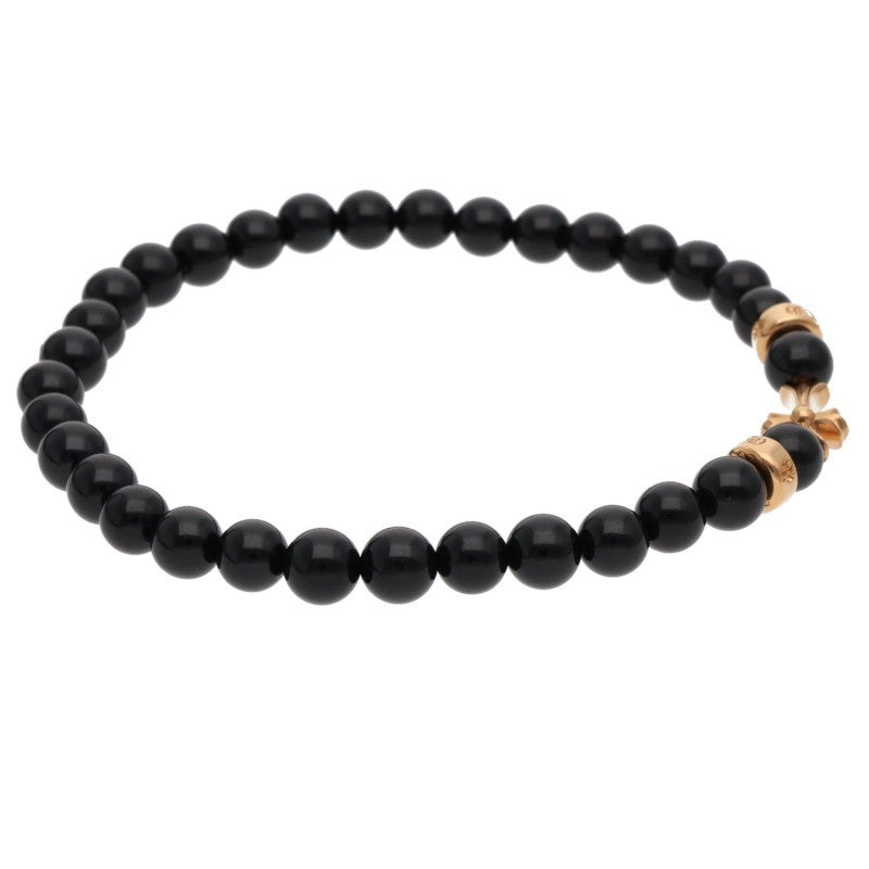Chrome Hearts 22K 6mm Bead Bracelet