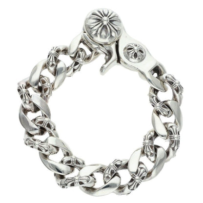 Chrome Hearts FNCY CHN LNK Silver Bracelet Size 13LINK