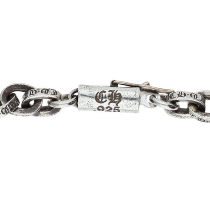 Chrome Hearts PAPER CHAIN Silver Bracelet 925/14K Size 7 Inch