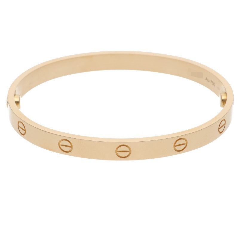 Cartier LOVE BRACELET 18K YG Bracelet Size ONE SIZE