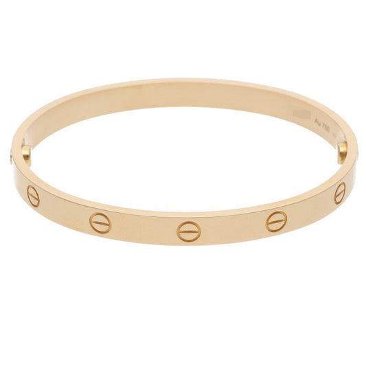 Cartier LOVE BRACELET 18K YG Bracelet Size ONE SIZE