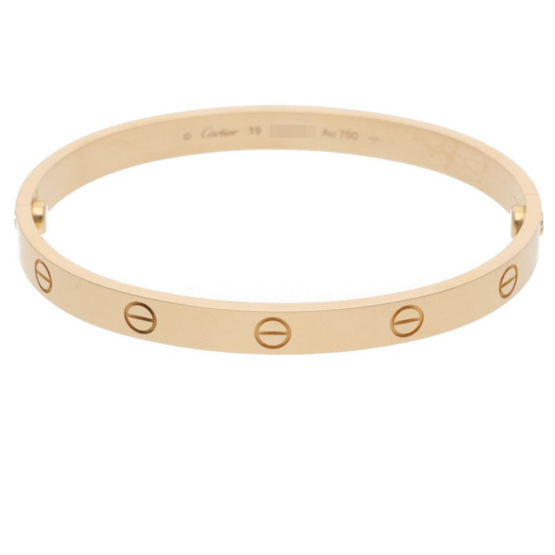 Cartier LOVE BRACELET 18K YG Bracelet Size ONE SIZE