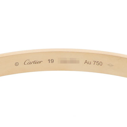 Cartier LOVE BRACELET 18K YG Bracelet Size ONE SIZE