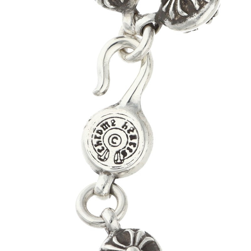 Chrome Hearts Silver #2 Cross Ball Bracelet Size ONE SIZE