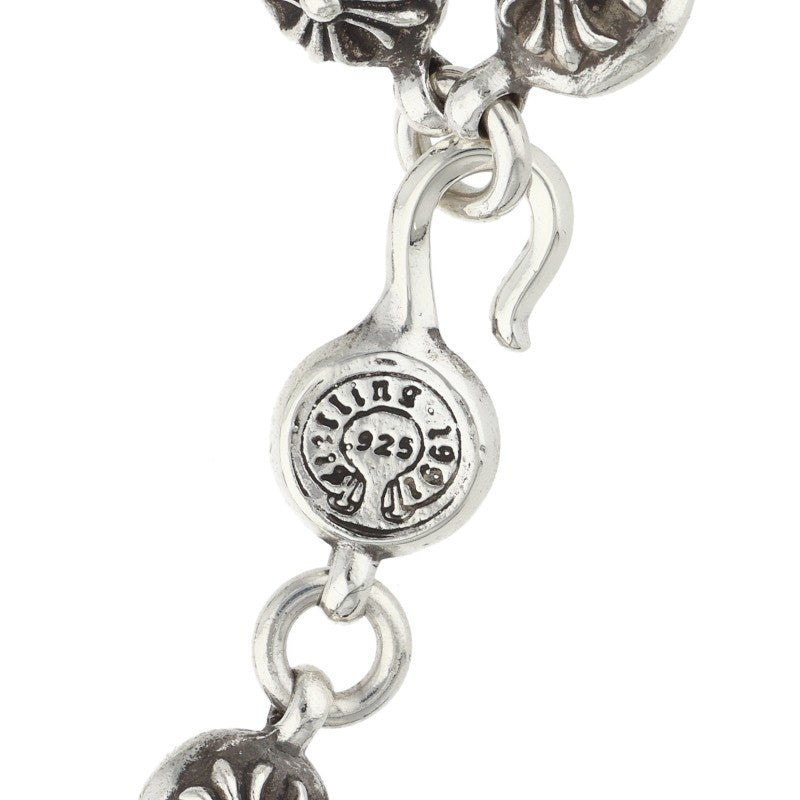 Chrome Hearts Silver #2 Cross Ball Bracelet Size ONE SIZE