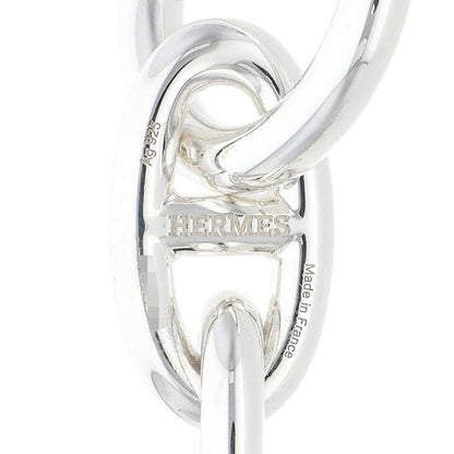 HERMES Chaine d'Ancre GM Bracelet 925 Silver Size 12LINK