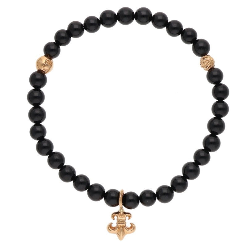 Chrome Hearts 22K BS Flare 6mm Bead Bracelet Size ONE SIZE