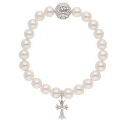 Chrome Hearts 18K White Gold Charm Bracelet Size ONE SIZE