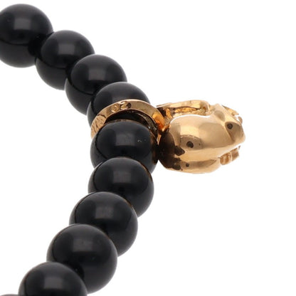 Chrome Hearts 22K Stack Heart Bead Bracelet