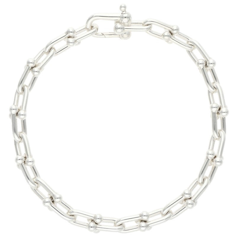 TIFFANY&Co. HardWear Small Link 925 Silver Bracelet Size S