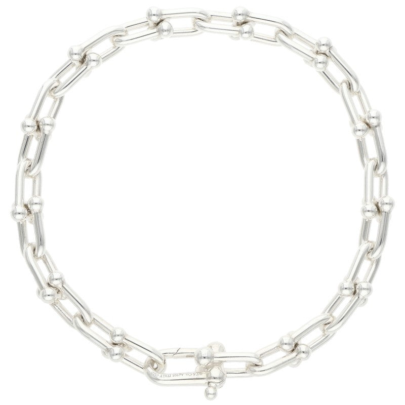 TIFFANY&Co. HardWear Small Link 925 Silver Bracelet Size S