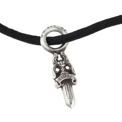 Chrome Hearts KZ Dagger Stack Silk Bracelet