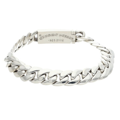 Chrome Hearts ID BBY FLRL CRS Bracelet 925 Size 24LINK