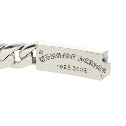 Chrome Hearts ID BBY FLRL CRS Bracelet 925 Size 24LINK