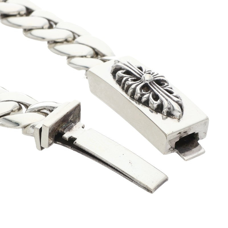 Chrome Hearts ID BBY FLRL CRS Bracelet 925 Size 24LINK