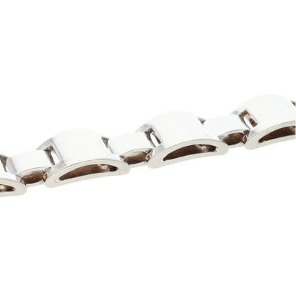 HERMES Luna Park Silver Bracelet Size ONE SIZE