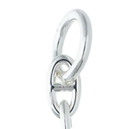 HERMES Chaine d'Ancre GM Silver Bracelet Size 14LINK