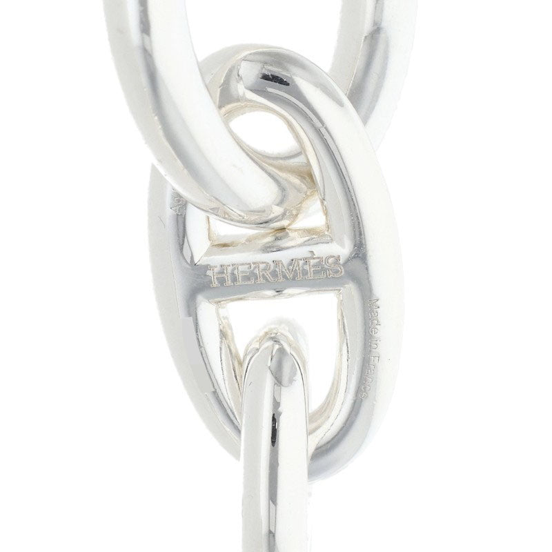 HERMES Silver Chaine d'Ancre GM Bracelet Size 15LINK