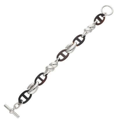 HERMES Chaine d'Ancre Rivage Brown Bracelet Size ONE SIZE