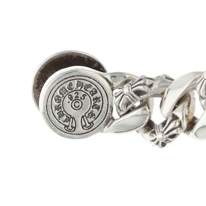 Chrome Hearts FNCY CHN LNK Fancy Bracelet Silver Size 13LINK