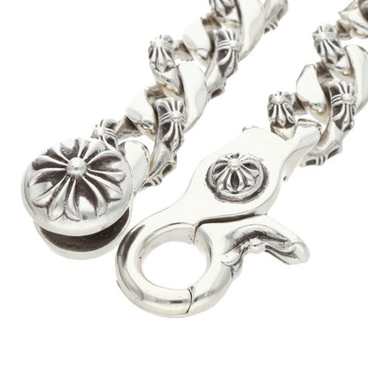 Chrome Hearts FNCY CHN LNK Fancy Bracelet Silver Size 13LINK