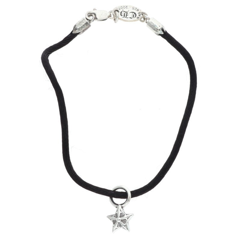 Chrome Hearts KZ Star Bracelet Silver/Black Size ONE SIZE