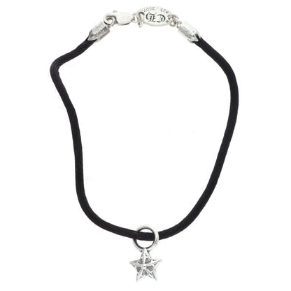 Chrome Hearts KZ Star Bracelet Silver/Black Size ONE SIZE