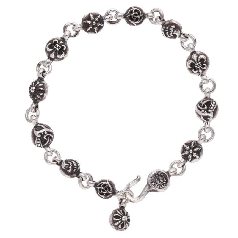 Chrome Hearts NO1 Multi Ball Silver Bracelet Size ONE SIZE