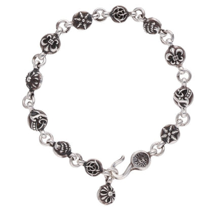 Chrome Hearts NO1 Multi Ball Silver Bracelet Size ONE SIZE