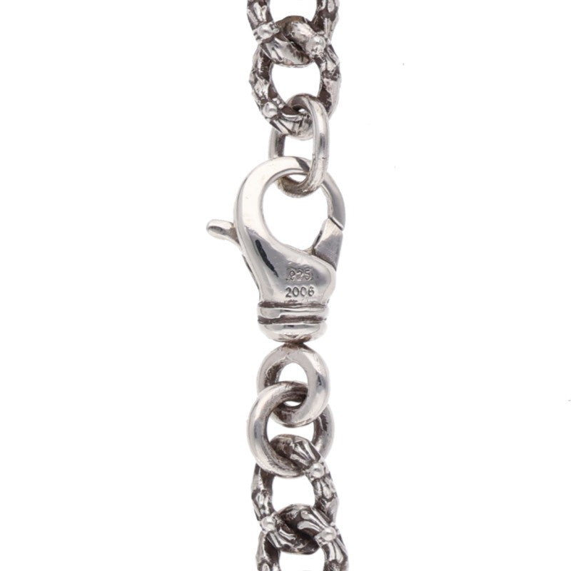 Chrome Hearts XTRA FNCY MINI Silver Bracelet Size 7INCH