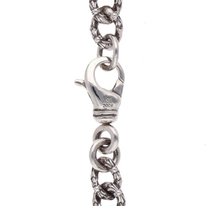 Chrome Hearts XTRA FNCY MINI Silver Bracelet Size 7INCH