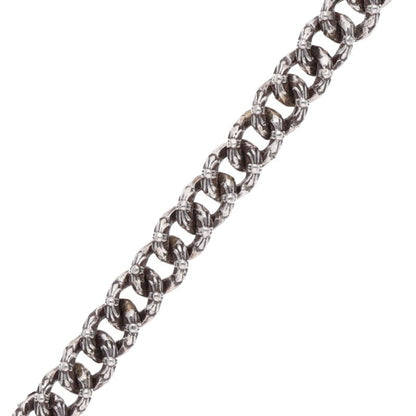 Chrome Hearts XTRA FNCY MINI Silver Bracelet Size 7INCH