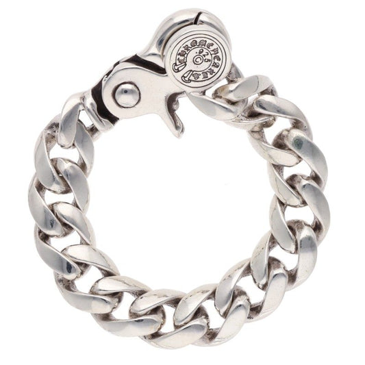 Chrome Hearts CLSC CHN LNK Silver Bracelet Size 13LINK