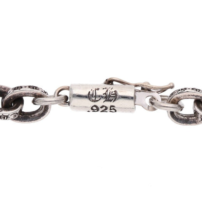 Chrome Hearts PAPER CHAIN Silver Bracelet Size 8INCH