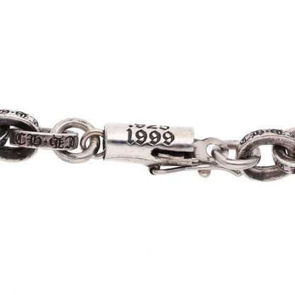Chrome Hearts PAPER CHAIN Silver Bracelet Size 8INCH