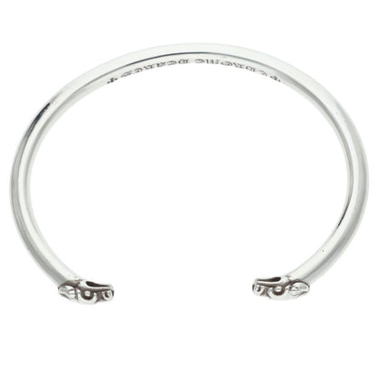 Chrome Hearts Double Dog Silver Bangle Size ONE SIZE