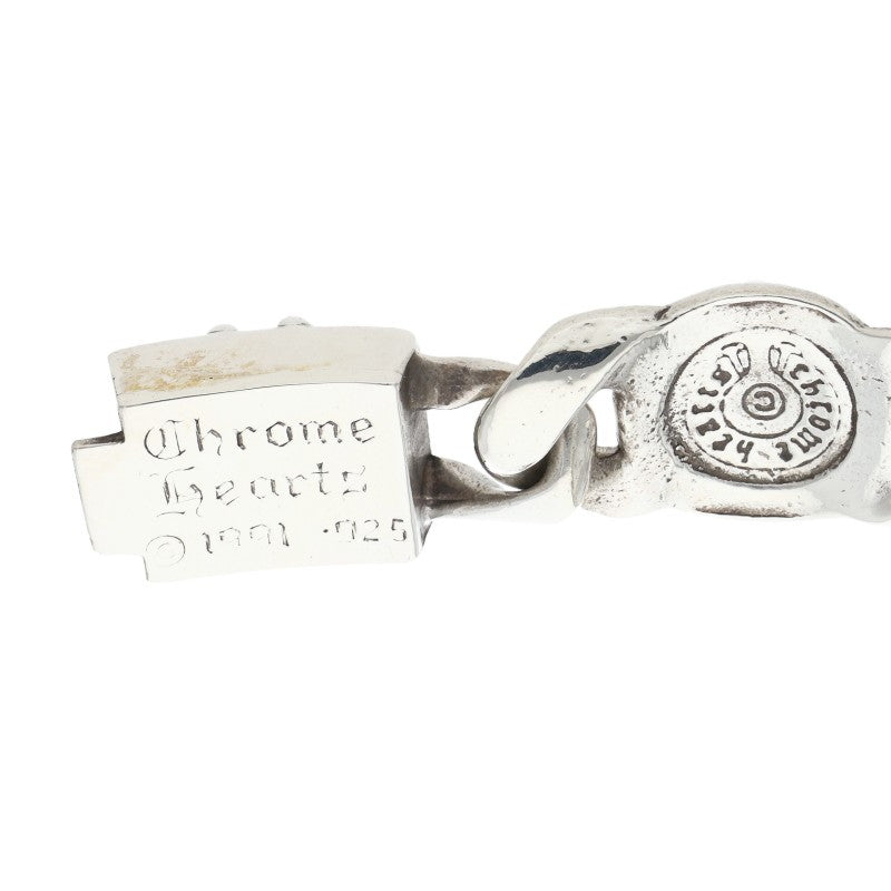 Chrome Hearts Old CROSS LINK Silver Bracelet Size 6LINK