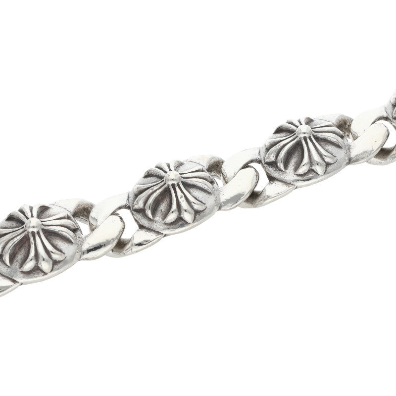 Chrome Hearts Old CROSS LINK Silver Bracelet Size 6LINK