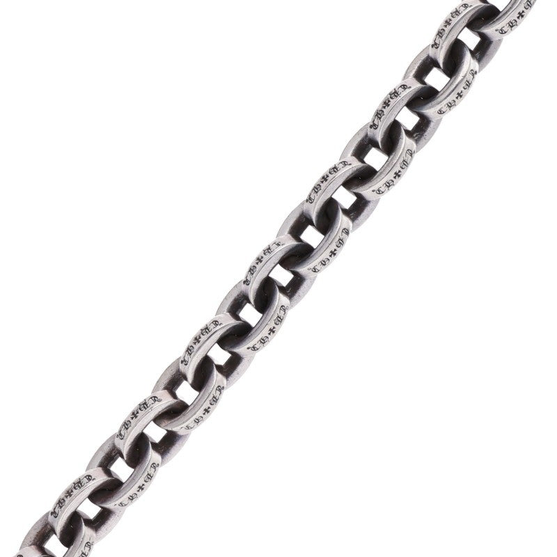 Chrome Hearts Large Paper Chain Silver Bracelet Size 8INCH