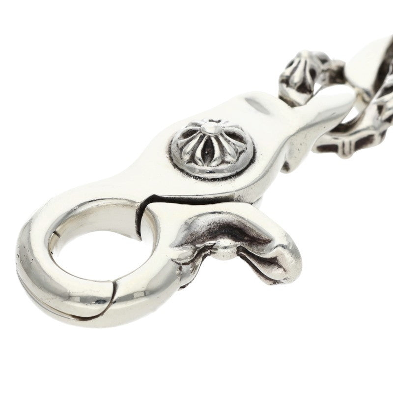 Chrome Hearts FNCY CHN LNK 925 Silver Bracelet Size 13LINK