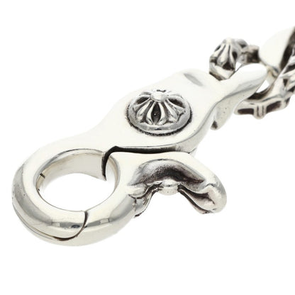 Chrome Hearts FNCY CHN LNK 925 Silver Bracelet Size 13LINK