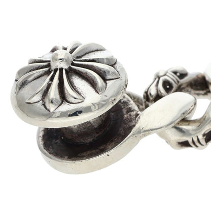 Chrome Hearts FNCY CHN LNK 925 Silver Bracelet Size 13LINK