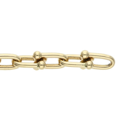 TIFFANY&Co. HardWear 18K Yellow Gold Link Bracelet Size L