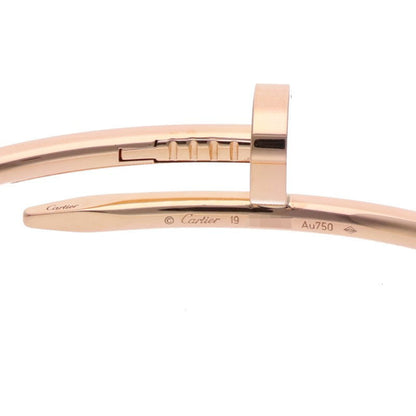 Cartier Juste Un Clou K18PG Bracelet Size 19