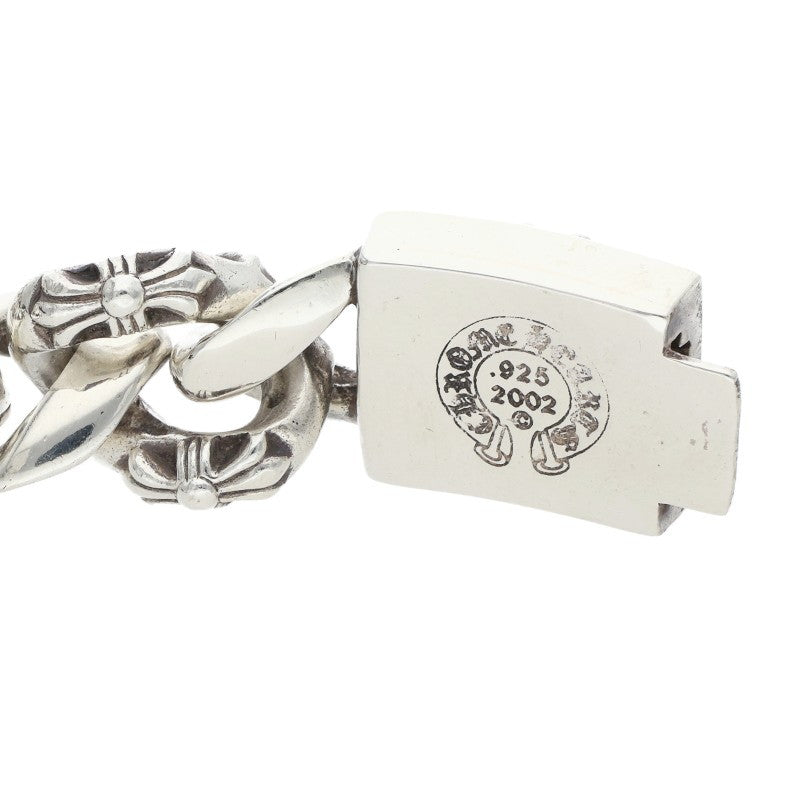 Chrome Hearts CHX Large Box ID Silver Bracelet Size 13LINK