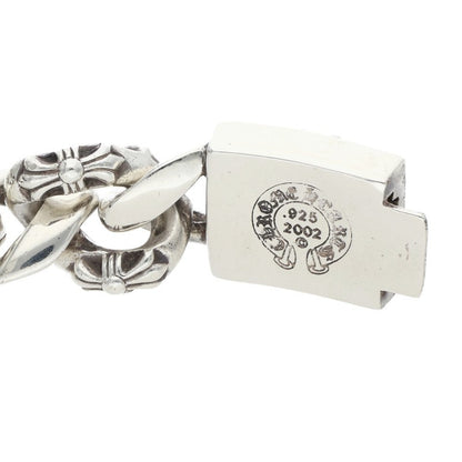 Chrome Hearts CHX Large Box ID Silver Bracelet Size 13LINK