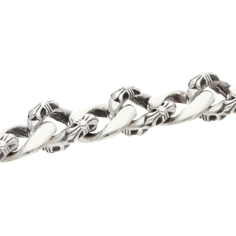 Chrome Hearts CHX Large Box ID Silver Bracelet Size 13LINK