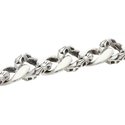 Chrome Hearts CHX Large Box ID Silver Bracelet Size 13LINK