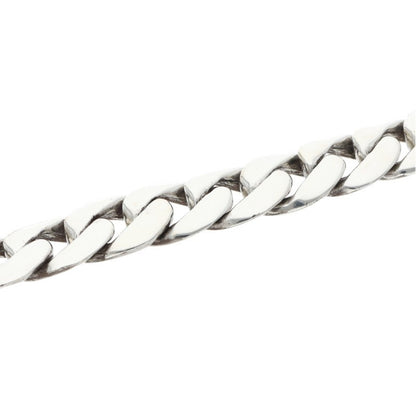 Chrome Hearts ID BBY FLRL CRS Silver Bracelet Size 20LINK